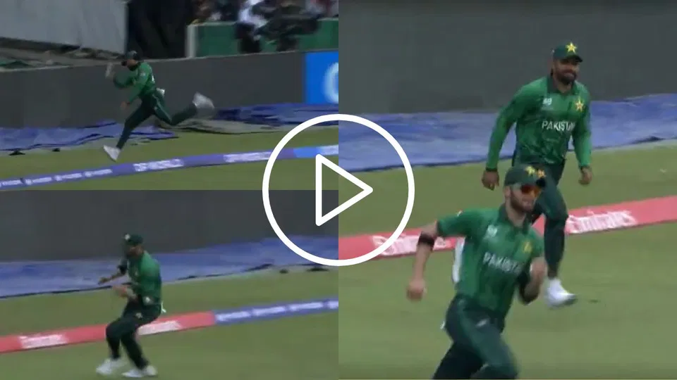 Real or AI? Watch- Babar Azam Shaheen Afridi combine for jaw-dropping relay catch